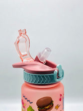 Cute Sports Design Sipper Water Bottle For School Kids, BPA Free Plastic Sipper For Girls
